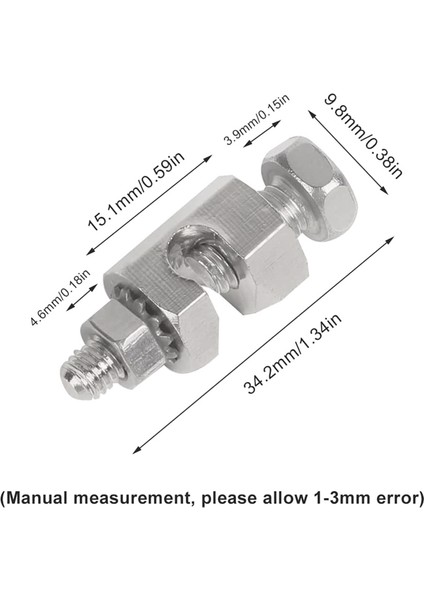2 Adet Bakır Topraklama Klipsleri Güneş Paneli Topraklama Pabucu Kablo Klipsleri 6 Awg ve 8 Awg Kabloya Topraklama Bağlantıları Yapmak Için (Yurt Dışından) indirimleri