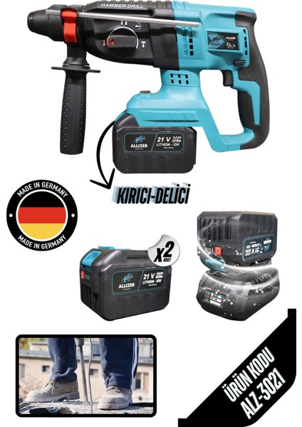 Allizer Şarjlı Hilti Mavi