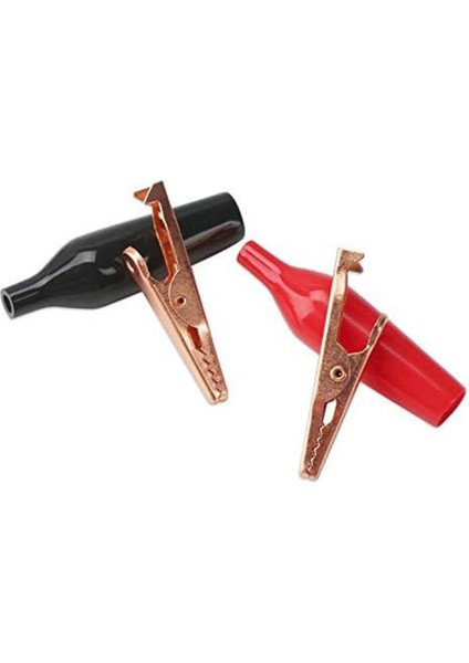20 Adet Bakır Timsah Elektrikli Klips Yumuşak Yalıtımlı Kapak Elektrik Testi Timsah Klips Timsah Jumper Elektrikli Test Klipsleri (Yurt Dışından) fiyatları