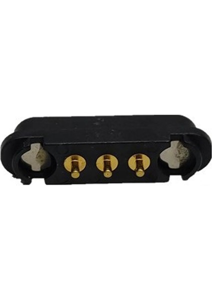 5 Çift 3pin Manyetik Pogo Pin Konnektörü Pogopin Erkek Dişi Aralığı 2.54MM Yaylı Dc Güç Soketi (Yurt Dışından)