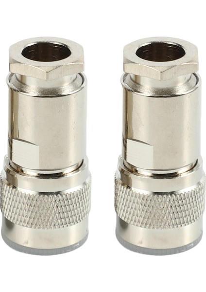 2 Adet N Tipi Erkek Kelepçe Rg8 LMR400 RG165 RG213 7d-Fb Rf Koaksiyel Konnektör (Yurt Dışından)