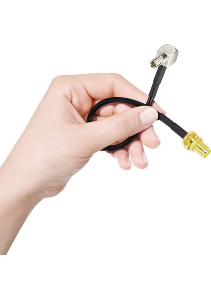 4g Anten Sma Dişi Ts9 Erkek Adaptör Kablosu 15 cm 2 Adet Harici Anten Yönlendirici Huawei E5372 E5577 E5786 E5787 (Yurt Dışından) fiyatları