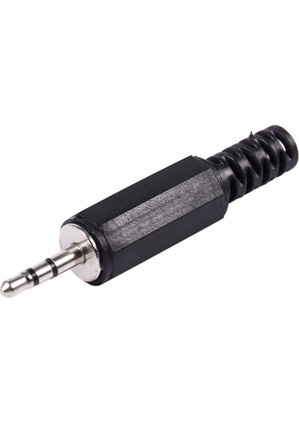 Adet 2.5mm Stereo Erkek Fiş Jakı Dıy Lehim Kulaklık Ses Konektörü (Yurt Dışından)