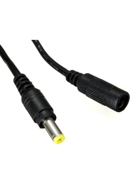 5,5 mm x 2,1 mm Dc Güç Jakı Erkek - Dişi Uzatma Kablosu Kablosu Kurşun Konektörükablo Uzunluğu: 1,2 M (Yurt Dışından)