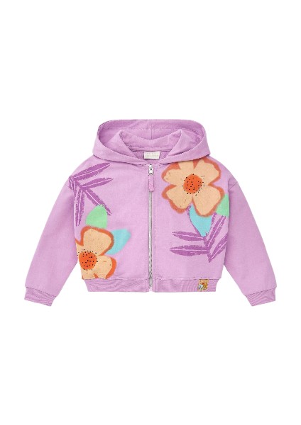 Kız Çocuk Kapüşonlu Sweatshirt