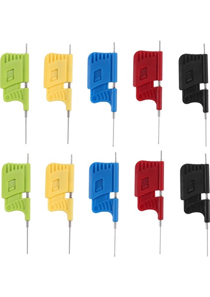 10 Adet SDK08 Test Klipsi Smd Ic Test Kanca Klipleri Elektrik Testi Için Ultra Küçük Klip Test Çipi (Yurt Dışından)