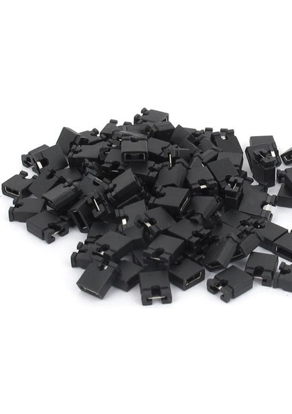 120 Adet 2.54MM Standart Pcb Şant Kısa Mini Jumper Kapak Konektörü (Yurt Dışından)