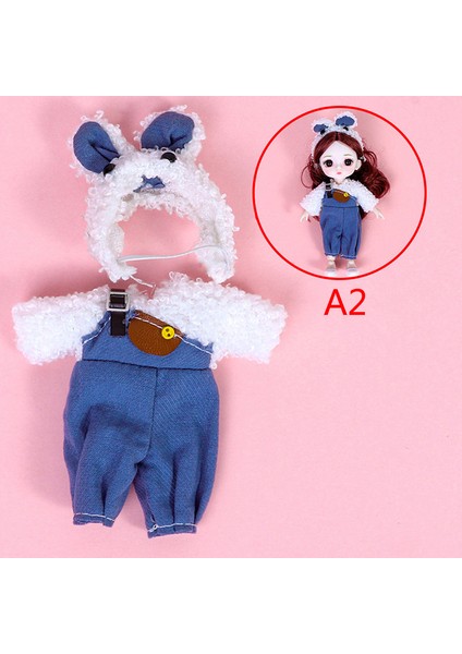 16 cm Oyuncak Bebek Giysileri Etek Takım Elbise Çocuklar Için Bebek Giydirme Aksesuarları Kız Oyuncak Mj (Yurt Dışından)