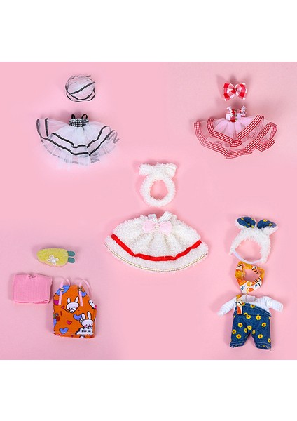 16 cm Oyuncak Bebek Giysileri Etek Takım Elbise Çocuklar Için Bebek Giydirme Aksesuarları Kız Oyuncak Mj (Yurt Dışından)