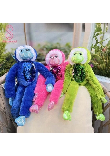 42 cm Maymun Peluş Oyuncak Komik Sevimli Haşhaş Oyun Zamanı Bebek Kanepe Dekorasyon Huggy-Wuggy Peluş Korkunç Payetler Bebek Oyuncak Çocuk Hediye (Yurt Dışından) fiyatları