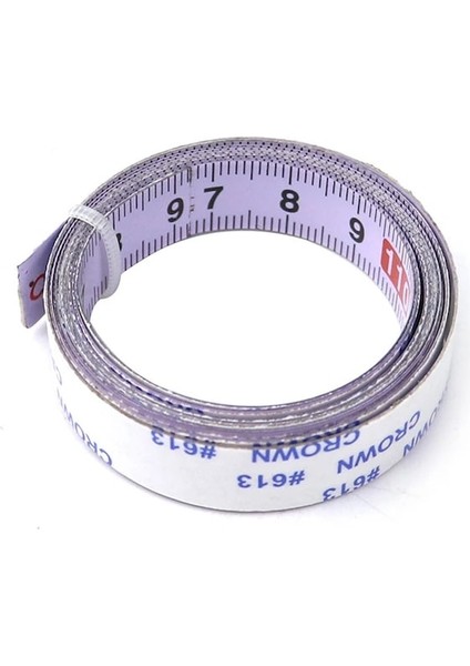 5 M-Orta Gönye Parça Mezura Metrik Kendinden Yapışkanlı Gönye Testere Ölçeği Çelik Cetvel Yönlendirici Masa Testere T Parça Ağaç Işleme Aletleri (Yurt Dışından) fırsatları