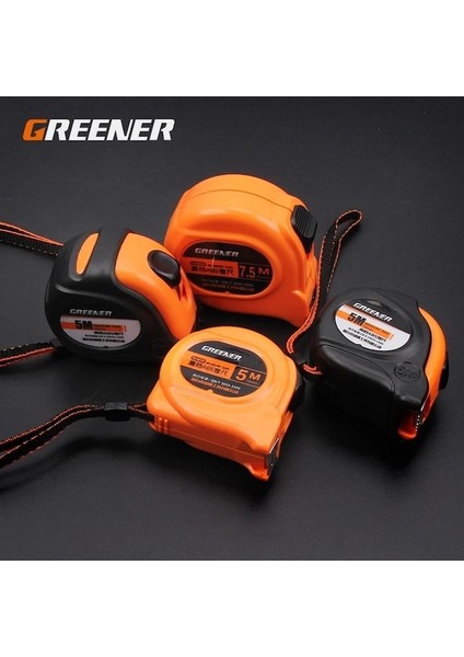 Tip 45071-GREENE 3 M 5 M 10 M Taşınabilir Mezura Ev Abs Ölçüm Cetveli Paslanmaz Çelik Kalınlaşmış Metal Mesafe Ölçme Aletleri (Yurt Dışından) fırsatları