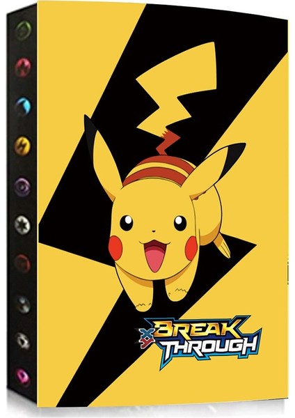 4/240 Adet Albümü Pokemon Haritası Büyük Format 4 Cep Tutucu Koleksiyonları Kart Harfler Albüm Kitap Oyun Karakterleri Bağlayıcı Klasör Hediye (Yurt Dışından) modelleri