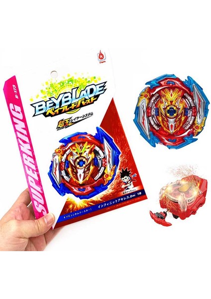 Yeşil Kedi B173-01 Beyblade Montaj Gyro Başlatıcısı ile Süper Kral Serisi Savaş Gyro Çocuk Doğum Günü Hediyesi (Yurt Dışından) fiyatları