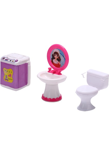 Dollhouse Mobilya Banyo Modelleme Tuvalet Minyatür Oyuncaklar Bebek Aksesuarları (Yurt Dışından) fırsatları