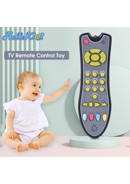 Hellokimi Bebek Müzik Öğrenme Oyuncaklar Tv Uzaktan Kumanda Oyuncak Erken Eğitici Oyuncaklar Çocuklar Elektrikli Kontrol Öğrenme Makinesi Oyuncak Çocuk Erkek Bebek Kız Için Komik Hediye (Yurt Dışından)