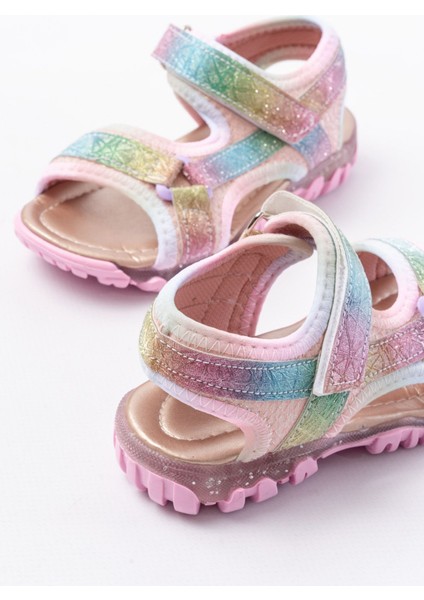 Kız Çocuk Bakır Spor Kaydırmaz Taban Sandalet indirimleri