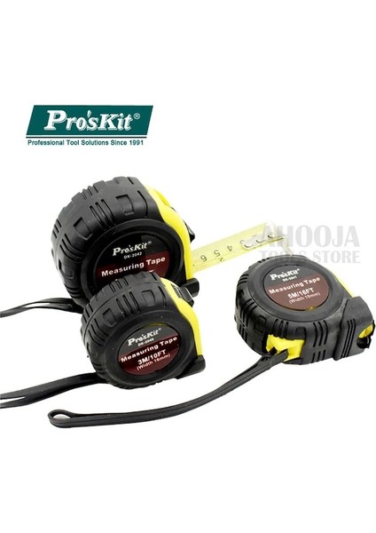 DK-2042 7.5m-Pro'skit 3m 5m 7.5m Güçlü Manyetik Mezura Kendinden Kilitli Mezura Mesafe Ölçer Anti Patinaj Çelik Bant Bant Cetvel Araçları (Yurt Dışından)