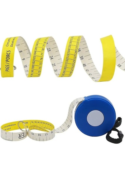 2500 mm Domuz Sığır Ağırlığı Mezura Veterinerlik Ekipmanları Tarım Pvc Yumuşak Ölçüm Bandı Çiftlik Faydalı Ağırlık Cetveli Metre (Yurt Dışından) fiyatları