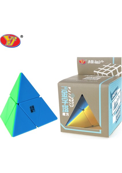 Yj Sihirli Küp 2x2 Piramit Üçgen Düz Renk Pürüzsüz Anormallik Küp Eğitici Oyuncak (Yurt Dışından) fiyatları
