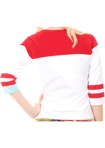 Quinn Tişört Monstre Chemise Kostüm Cosplay Film Cadılar Bayramı Quinn Harley (Yurt Dışından)