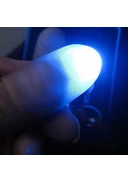 Özgür Ruh 1 Çift Yaratıcı Sihirli Başparmak Ucu LED Işık Sihir Dans Partisi Sahne Için Parmak Işıkları - Mavi/yeşil/kırmızı Işık (Yurt Dışından)