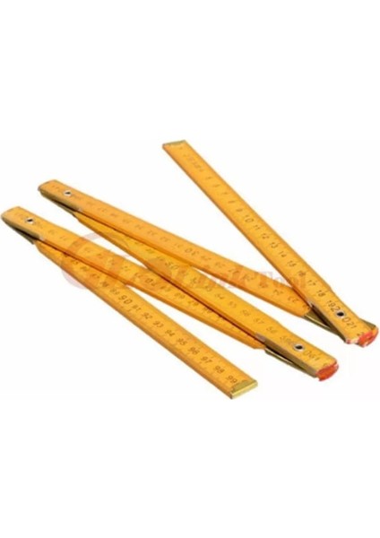 100 Cm-Sarı-Sıcak Satış Ahşap Yard Sopa Katlanır Cetvel Ahşap Marangoz Metrik Ölçme Aletleri 200 cm Okul Ofis Arzı (Yurt Dışından) modelleri