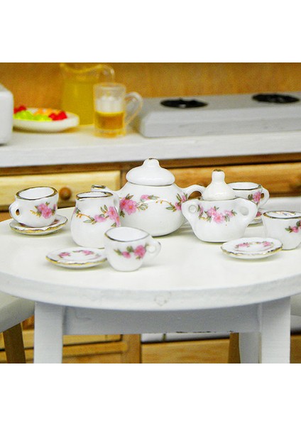 11 Adet 1:12 Bebek Evi Minyatür Kupalar Bulaşık Bardak Pot Seti Oyuncaklar Dollhouse Aksesuarı (Yurt Dışından) modelleri