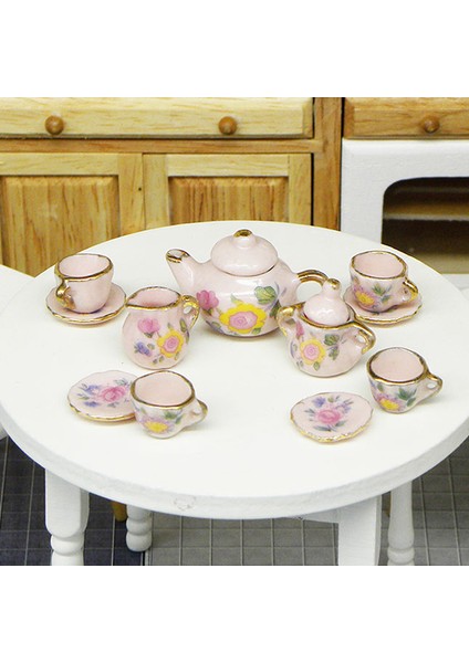 11 Adet 1:12 Bebek Evi Minyatür Kupalar Bulaşık Bardak Pot Seti Oyuncaklar Dollhouse Aksesuarı (Yurt Dışından) fırsatları