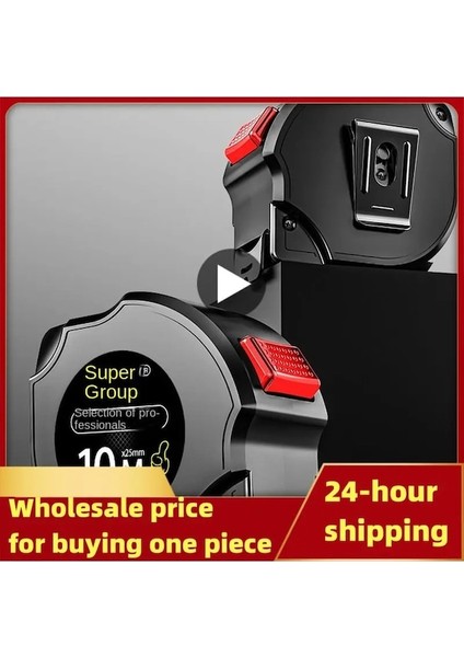 Stil I-Taşınabilir Mezura 3 5 7.5 10 M Çelik Mezura Naylon Düşmeye Direnç Su Geçirmez Mesafe Ölçüm Bandı Ölçme Aletleri (Yurt Dışından)