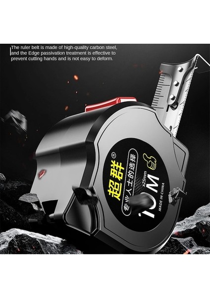 Stil I-Taşınabilir Mezura 3 5 7.5 10 M Çelik Mezura Naylon Düşmeye Direnç Su Geçirmez Mesafe Ölçüm Bandı Ölçme Aletleri (Yurt Dışından) fırsatları