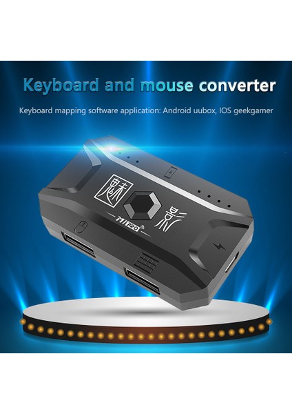 M1PRO Gamepad Mobil Denetleyici Klavye Fare Dönüştürücü Android Ios Telefon Için Taşınabilir Mobil Oyun Fare Dönüştürücü (Yurt Dışından)