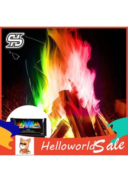 Helloworld Canlı Alev Tozu Festivali Ambiyans Mistik Çarpıcı Alev Renk Değiştiren Paketler (Yurt Dışından) fırsatları