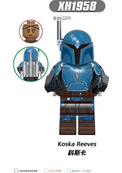 Tek Satış Yıldız Savaşı Figürleri Yapı Taşları Boba Fett Cara Luke Skywalker Jango Gideon Çocuk Boys Hediye Oyuncaklar X0343 Için Tuğlalar Birleştirin (Yurt Dışından) fırsatları