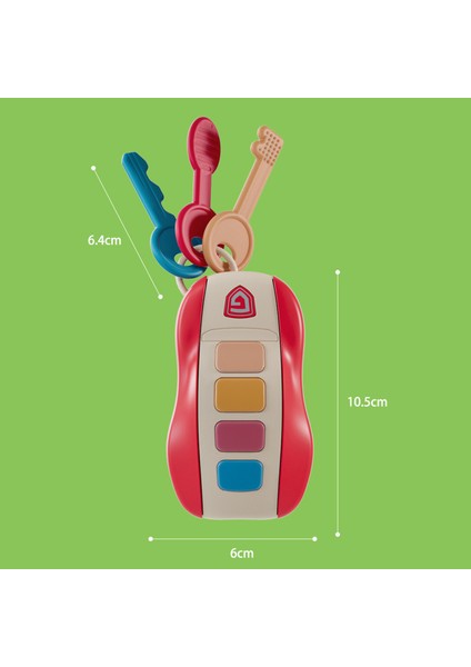 Childrenworld Okul Öncesi Oyuncak Pürüzsüz Bebek Araba Anahtarı Oyuncak (Yurt Dışından) fiyatları