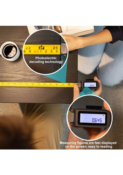 5m-Mileseey 2'si 1 Arada Dijital Okuma Mezura DT20 5m Bluetooth Ölçüm Bandı Şarj Edilebilir Рулетка Metro Fita Metrica Digital (Yurt Dışından) fırsatları