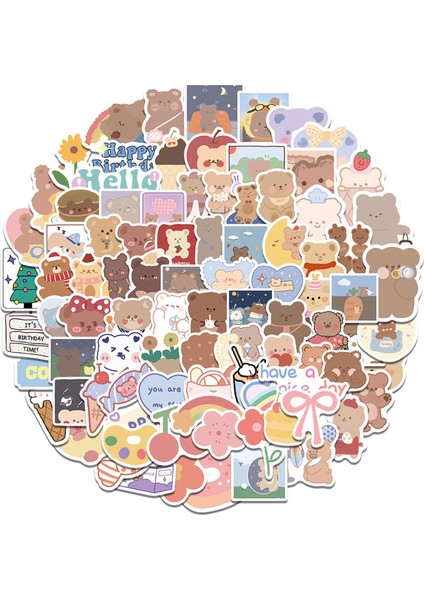 Bavul Çıkartmaları Su Geçirmez Sorunsuz Yapışkan Scrapbooking Çıkartmaları (Yurt Dışından) fırsatları