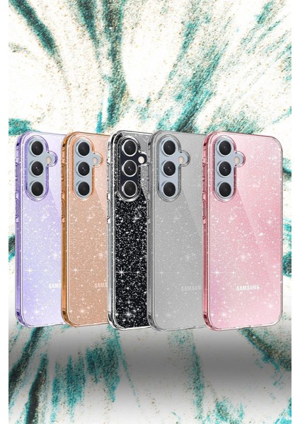 Samsung Galaxy A54 5g Kılıf Glow Kapak - Siyah Gnzrz