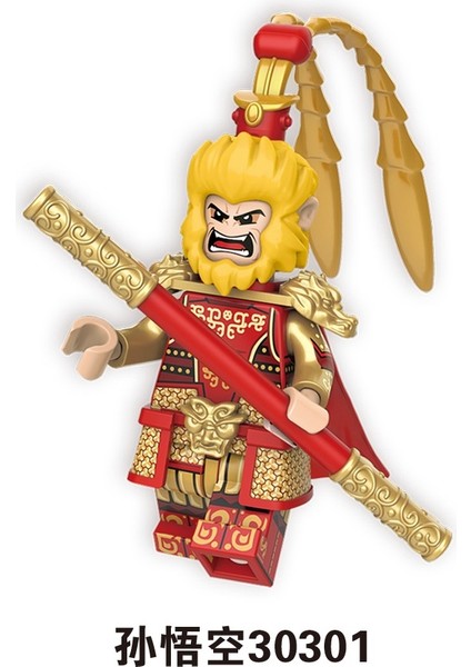 Tek Satış Batı'ya Yolculuk Figürleri Yapı Taşları Maymun Kral Minifigures Çocuklara Hediye Oyuncaklar 30301-30306 Tuğlaları Birleştirin (Yurt Dışından) fiyatları