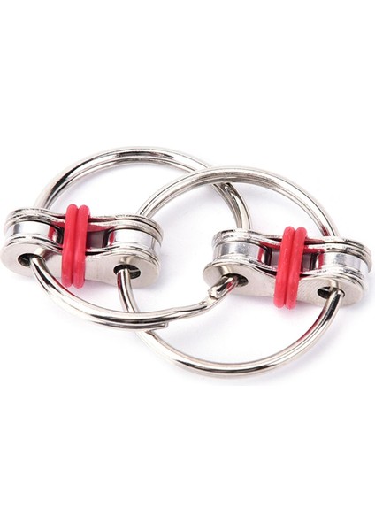 Sıcak Flippy Zincir Halkası Edc Fidget Oyuncak El Spinner Anksiyete Rahatlatmak (Yurt Dışından)