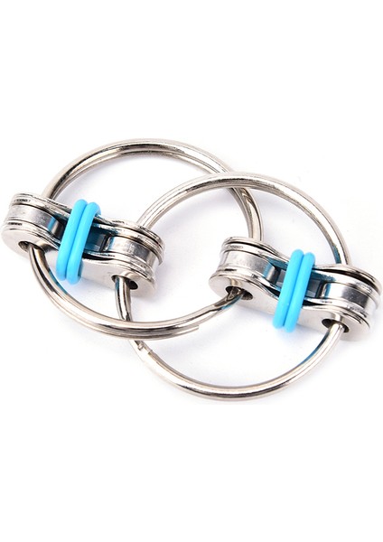 Sıcak Flippy Zincir Halkası Edc Fidget Oyuncak El Spinner Anksiyete Rahatlatmak (Yurt Dışından)