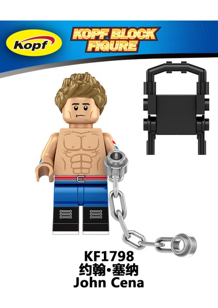 Tek Satış Güreşçi Figürleri Yapı Taşları Randy Savage Kaya Sting Ted John Ric Çocuk Boys Hediye Oyuncaklar KF6171 Tuğlaları Birleştirin (Yurt Dışından)