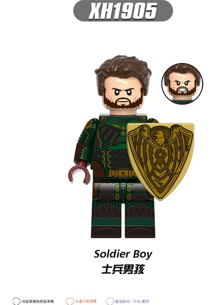 Tek Satış Boys Figürleri Yapı Taşları Homelander Starlight Kraliçe Maeve A-Train Minifigures Çocuk Boys Koleksiyonu Hediyelik Oyuncaklar X0337 Için Tuğlaları Birleştirin (Yurt Dışından) indirimleri
