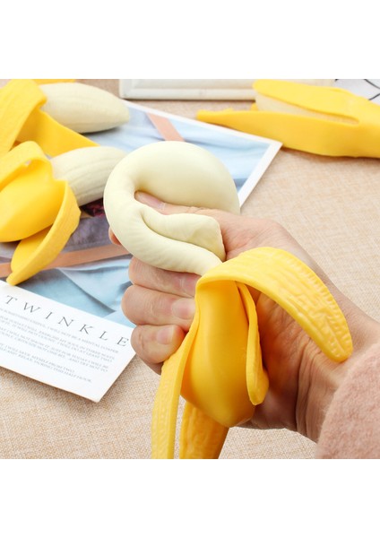 Adet Sevimli Parodi Soyma Muz Squishy Fidget Oyuncaklar Anti Sıkıştırma Sıkma Prank Hileler Çocuklar Oyuncak Hediyeler Için (Yurt Dışından)