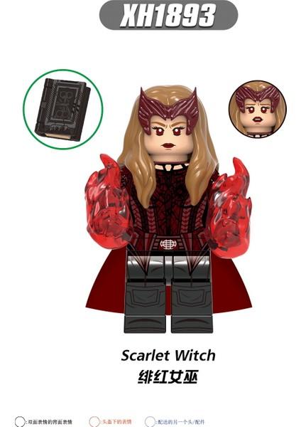 Tek Satış Marvel Doctor Strange Figürleri Yapı Brocks Defender Garip Usta Mordo Scarlet Witch Wong Için Blokları Tuğlaları Hediye Koleksiyonları Oyuncaklar X0335 Birleştirin (Yurt Dışından)