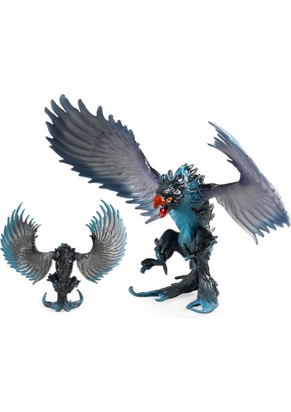 Yeni Efsanevi Hayvan Modeli Ejderha Heykelcik Warcraft Firehawk Ejderha Oyuncak Minifigure Action Figure Çocuk Koleksiyonu Oyuncak Hediyeler (Yurt Dışından)