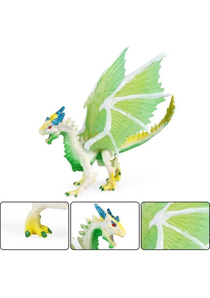 Yeni Efsanevi Hayvan Modeli Ejderha Heykelcik Warcraft Firehawk Ejderha Oyuncak Minifigure Action Figure Çocuk Koleksiyonu Oyuncak Hediyeler (Yurt Dışından)