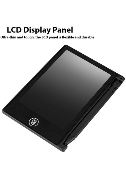 LCD 4.5 Inç El Yazısı Yazma Çizim Tahtası Çocuklar/çocuklar Için Not Listesi Hatırlatma Notu (Yurt Dışından)