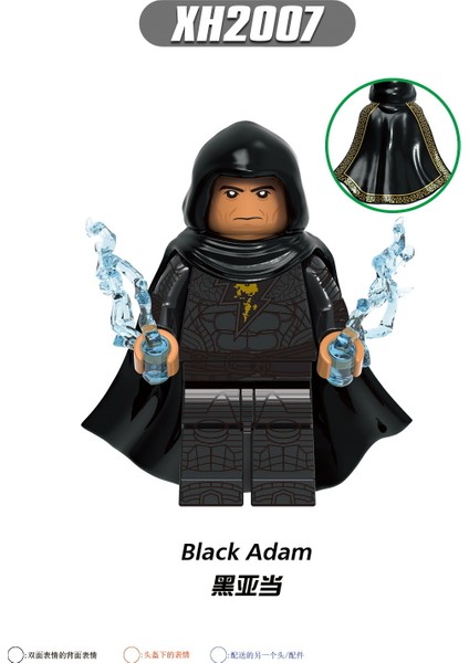 Tek Satış Marvel Yapı Taşları Rakamlar Siyah Adam Superman Doktor Kader Cyclone Minifigure Yapı Tuğlaları Çocuk Oyuncakları X0349 (Yurt Dışından)