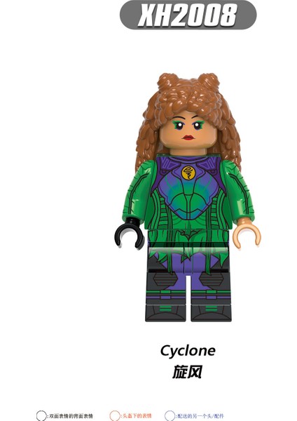 Tek Satış Marvel Yapı Taşları Rakamlar Siyah Adam Superman Doktor Kader Cyclone Minifigure Yapı Tuğlaları Çocuk Oyuncakları X0349 (Yurt Dışından)